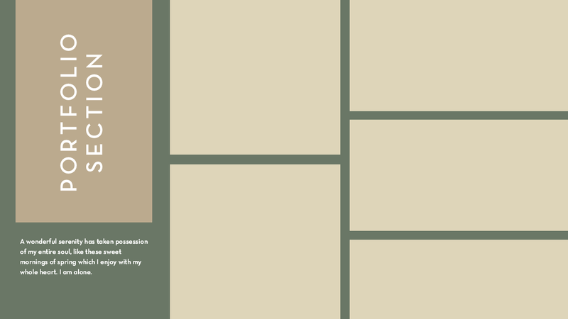 Native Minimalist PowerPoint Template