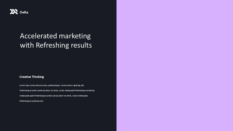 DELTA - Pitch Deck Powerpoint