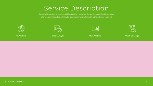 Reportia - Annual Report Powerpoint Template