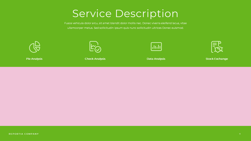 Reportia - Annual Report Powerpoint Template