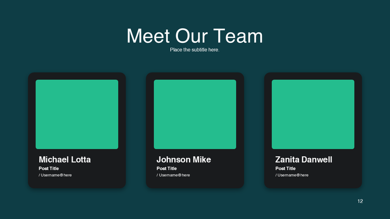 Portfolio Showcase PowerPoint Presentation