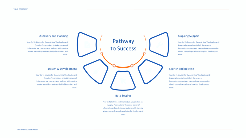 Timeline Infographic Presentation Power Point