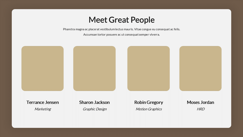 Lachor - Annual Report Google Slides Template