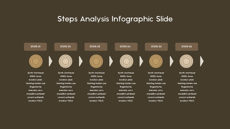 Steps Analysis - Keynote Infographics Slides
