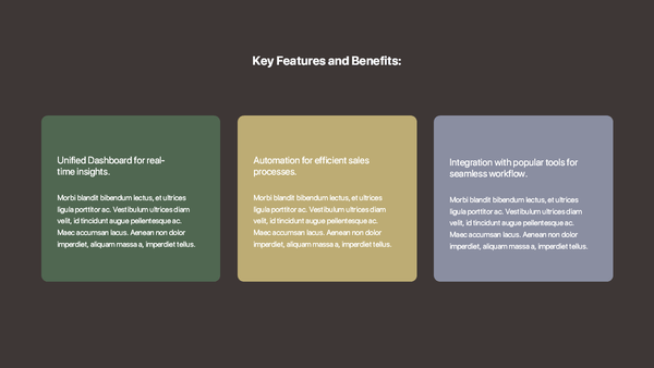 Seller Productivity Pitch Deck