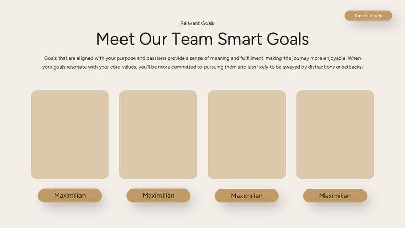 Smart Goals Powerpoint Template