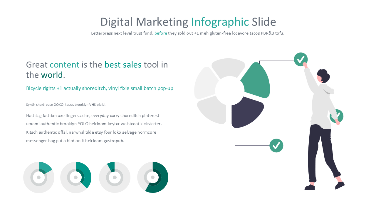 Digital Marketing - PowerPoint Infographics Slides