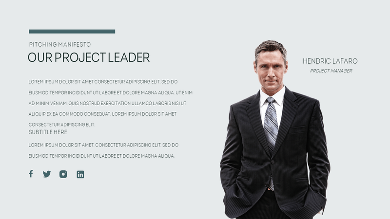 Pitch Deck - Powerpoint Template