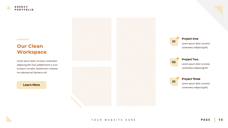 Agence Agency Portfolio Powerpoint