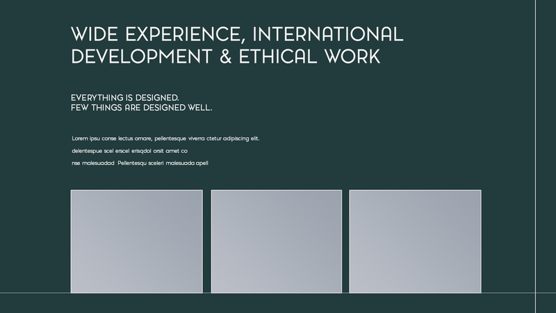Portfolio Keynote Template