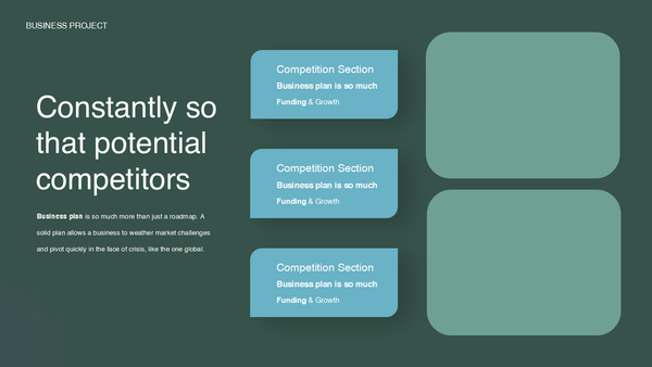 Project - Business Plan Powerpoint Template