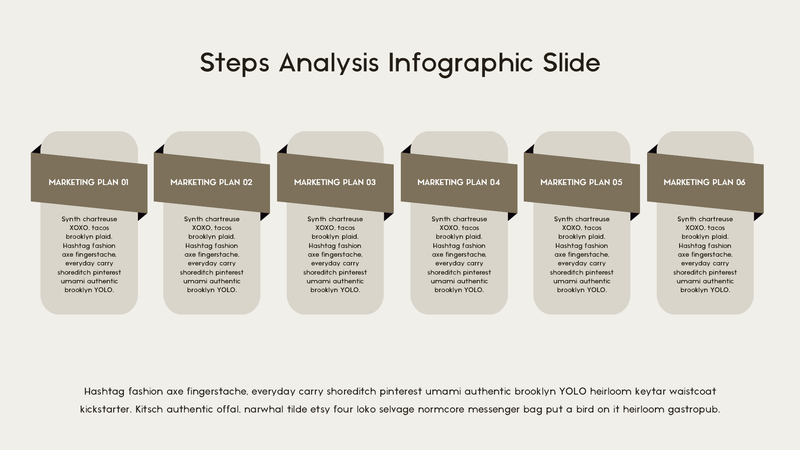 Steps Analysis - Keynote Infographics Slides