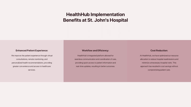 Digital Health Solutions Pitch Deck Template