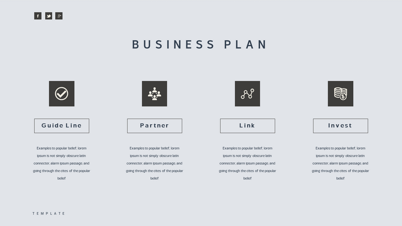 Business Plan Presentation Template