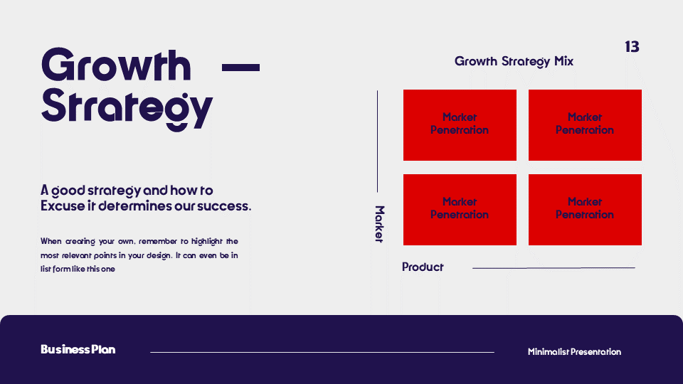 Neon Minimalist Business Plan Presentation