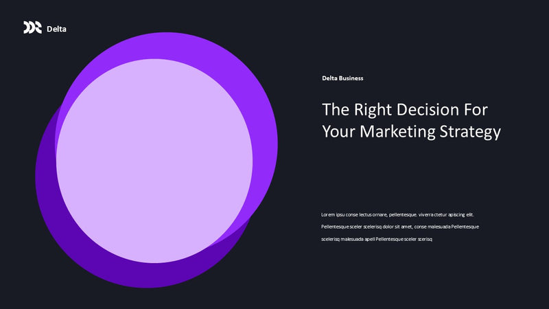 DELTA - Pitch Deck Powerpoint