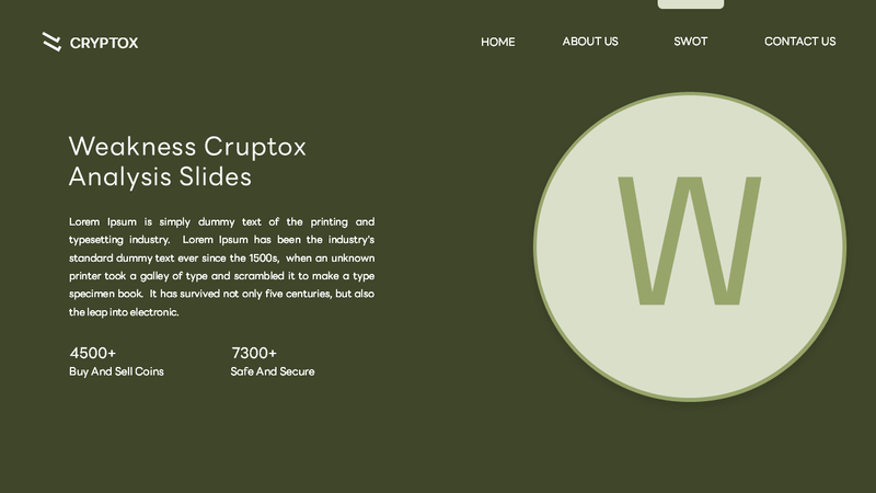 Cryptox – Cryptocurrency PowerPoint Template