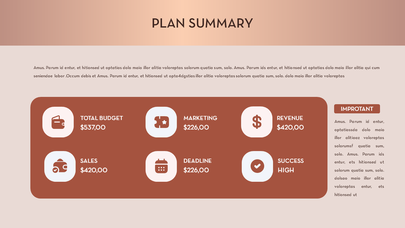 Business Plan | Corporate Presentation