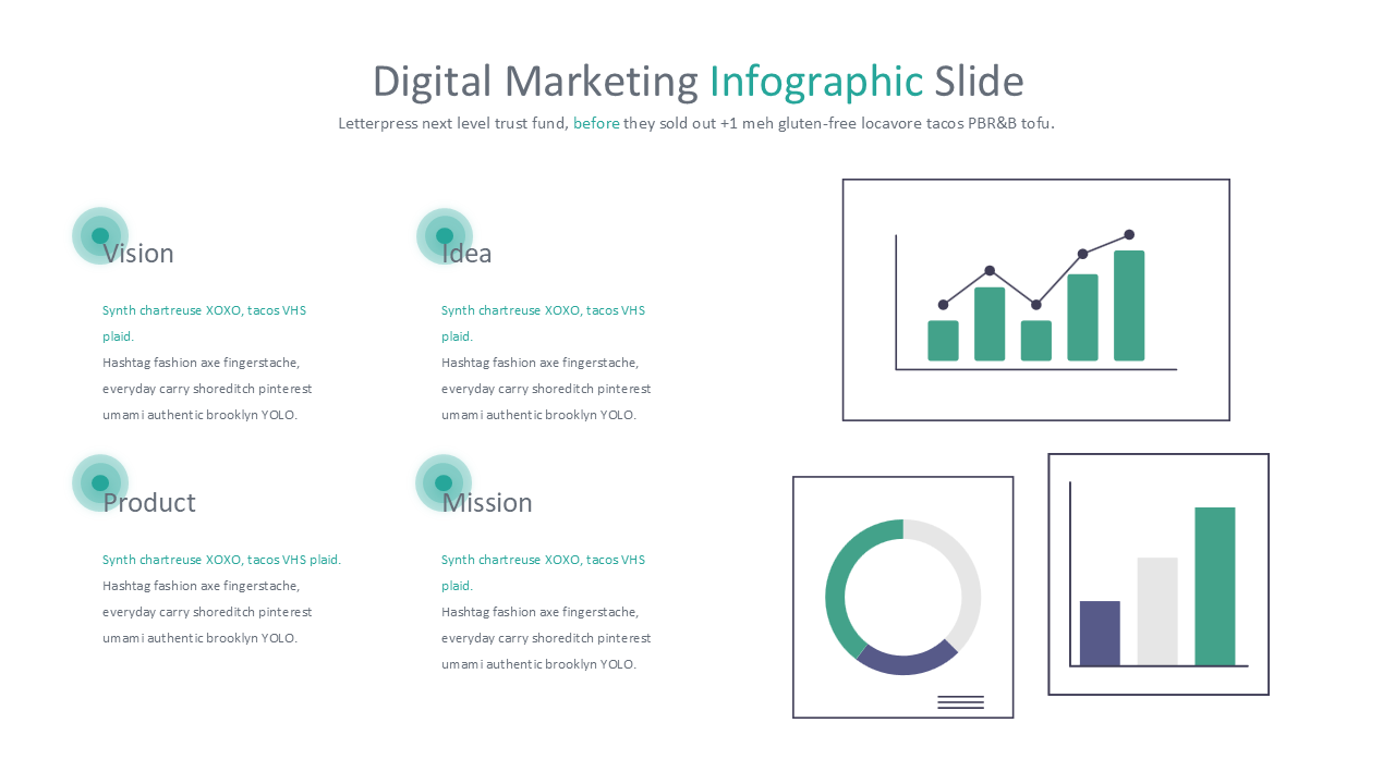 Digital Marketing - PowerPoint Infographics Slides