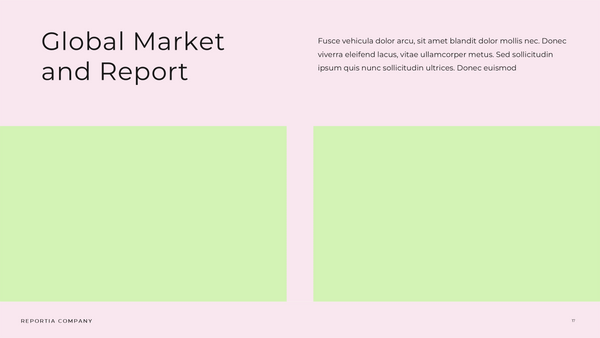 Reportia - Annual Report Powerpoint Template