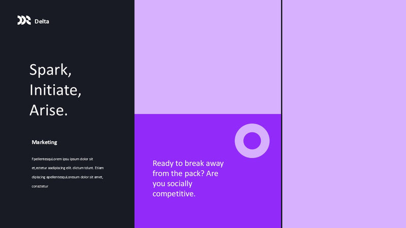 DELTA - Pitch Deck Powerpoint