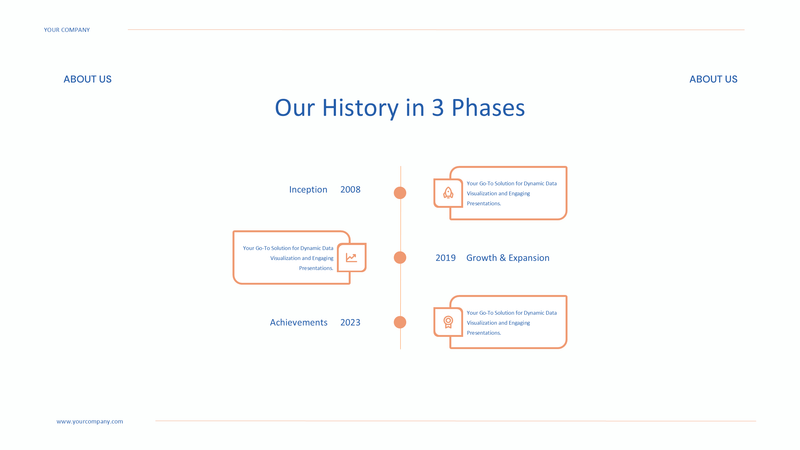 Timeline Infographic Presentation Power Point