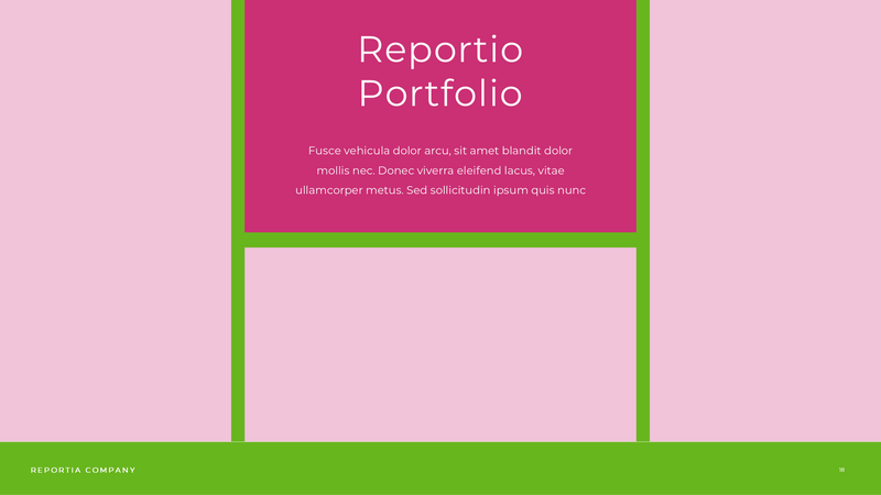 Reportia - Annual Report Powerpoint Template
