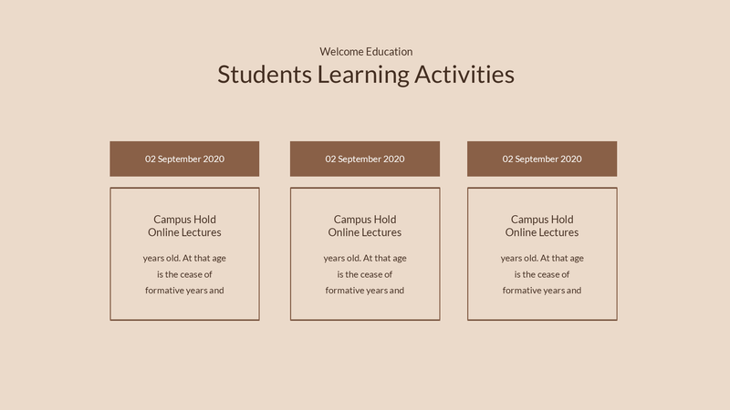 Education Keynote Template