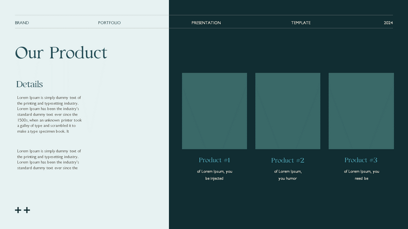 Portfolio Presentation Template