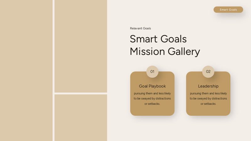 Smart Goals Powerpoint Template