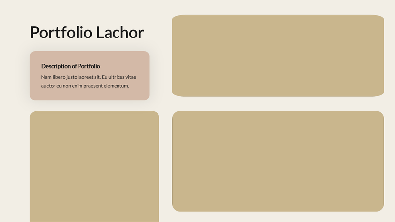 Lachor - Annual Report Google Slides Template