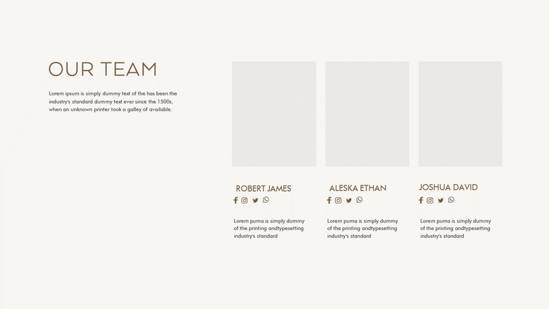 Portfolio Presentation Template