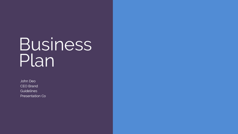 Co Business Plan Presentation