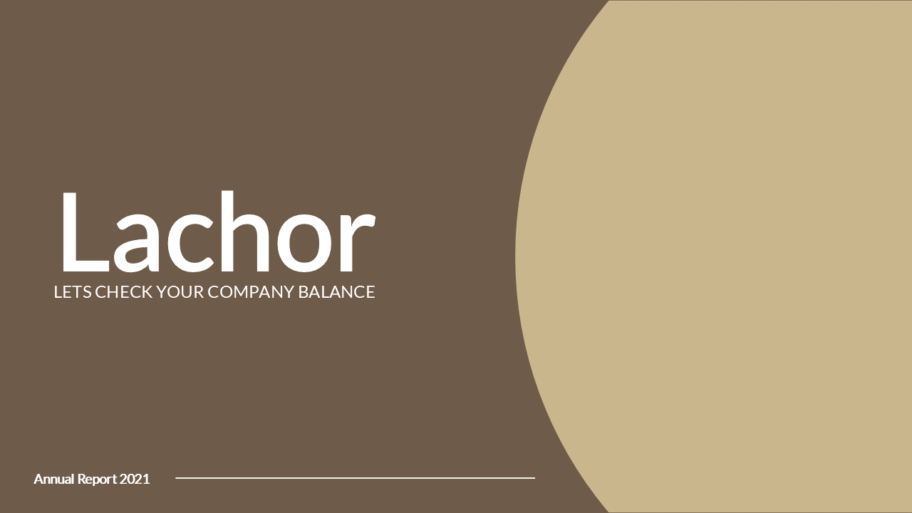 Lachor - Annual Report Google Slides Template