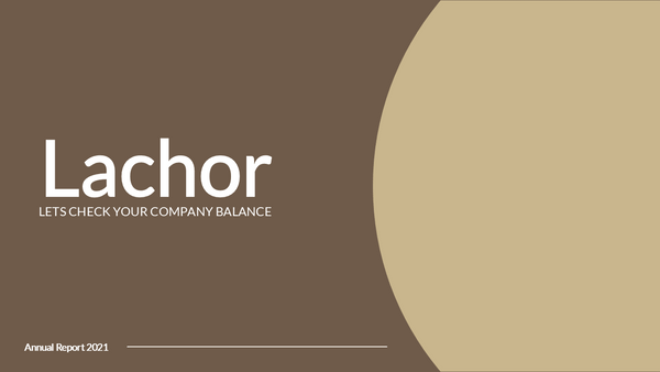 Lachor - Annual Report Google Slides Template