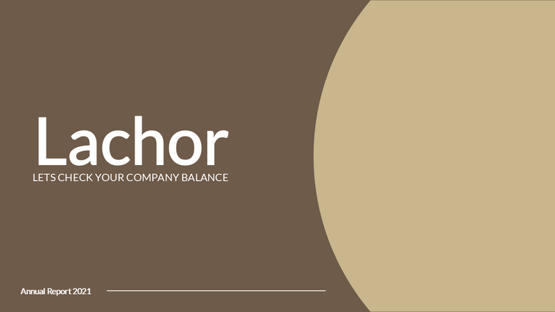 Lachor - Annual Report Google Slides Template