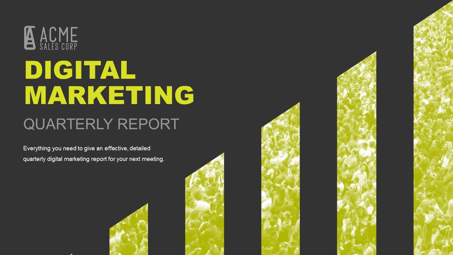 Dark Quarterly Digital Marketing Report