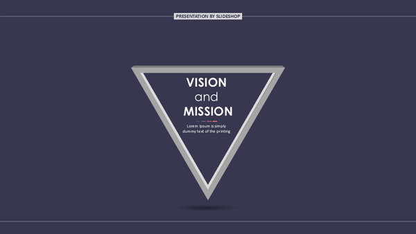 Vision and Mission