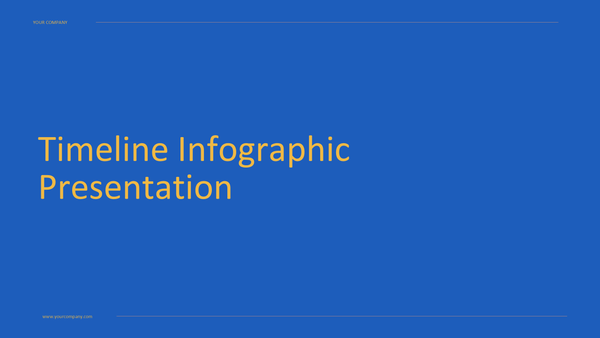 Timeline Infographic Presentation Power Point