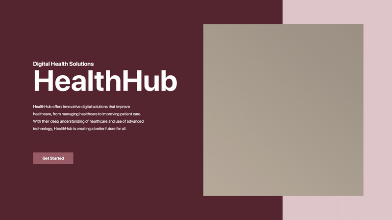 Digital Health Solutions Pitch Deck Template