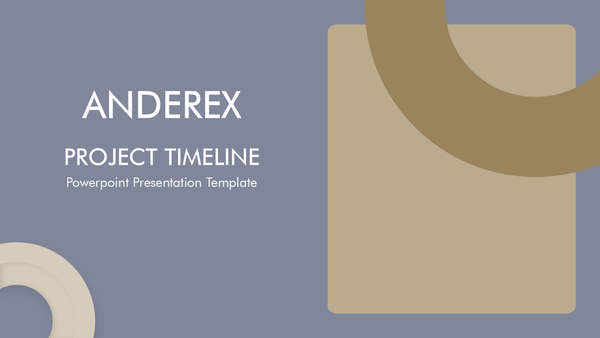 Anderex Project Timeline PowerPoint Presentation