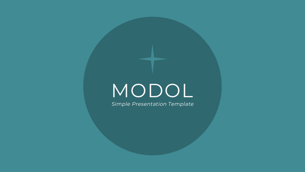 Modol Simple PowerPoint Template