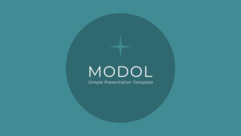 Modol Simple PowerPoint Template