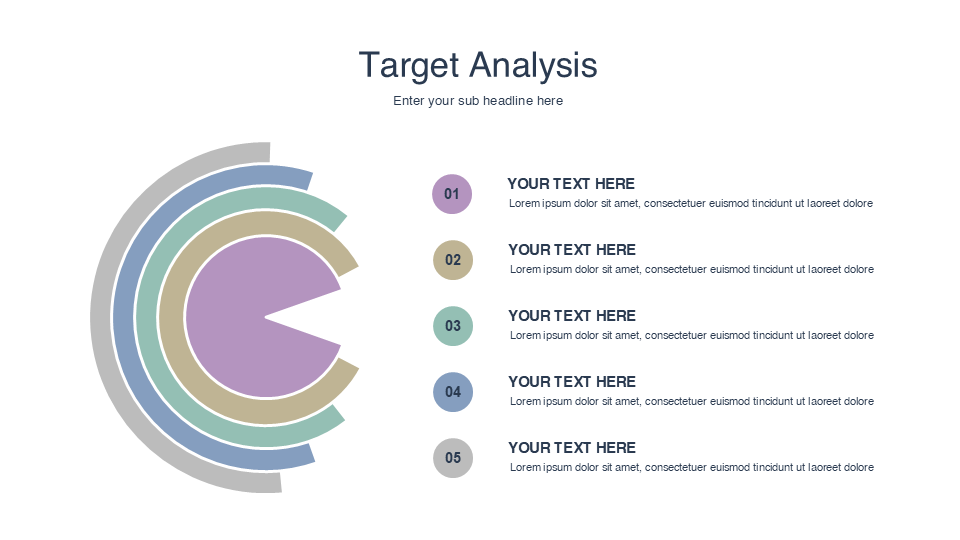 Target Analysis PowerPoint Template