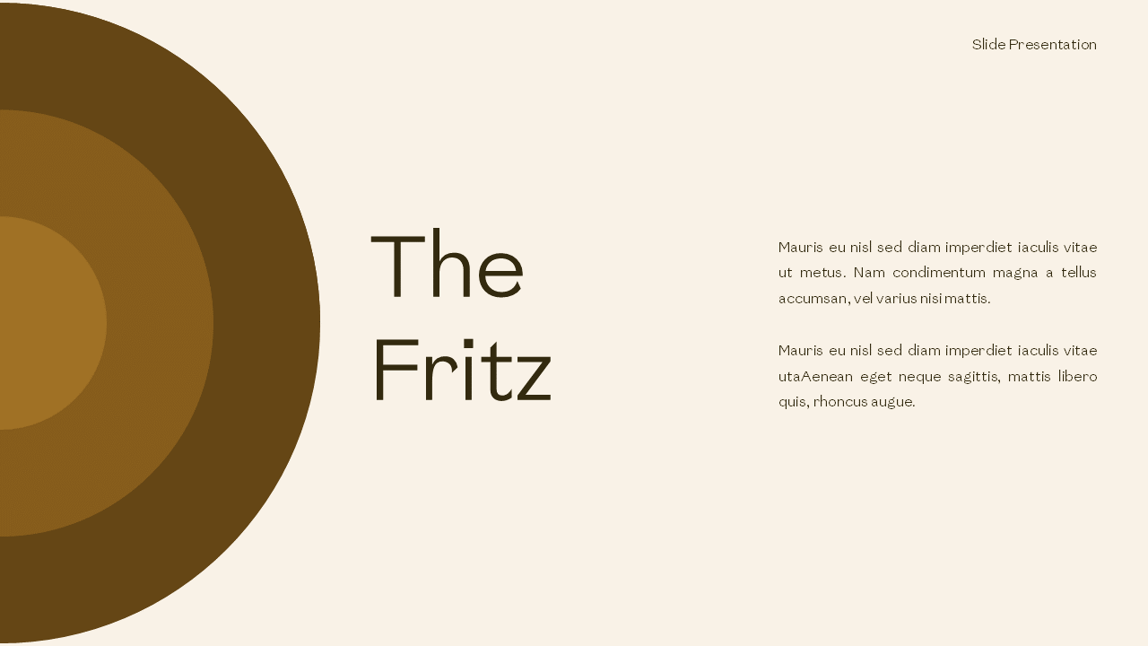 Fritz - Business Plan