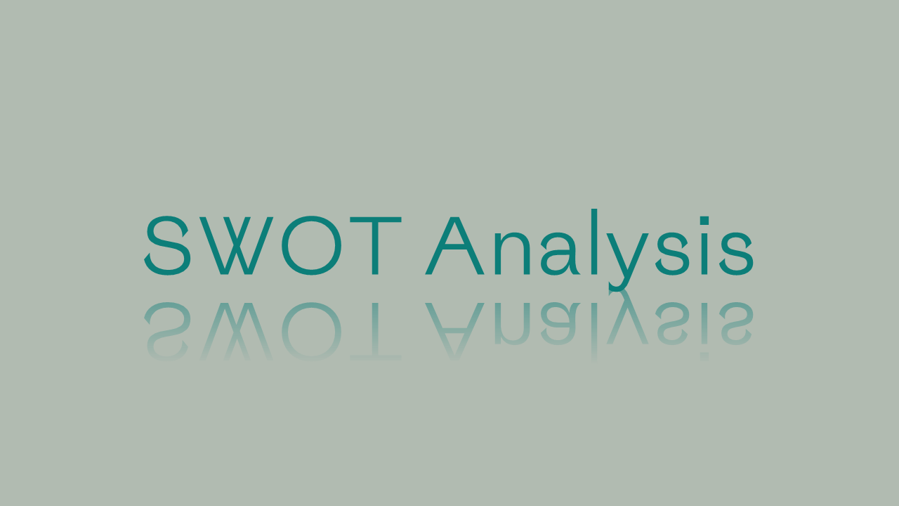 SWOT Analysis - Design Illustration for Powerpoint