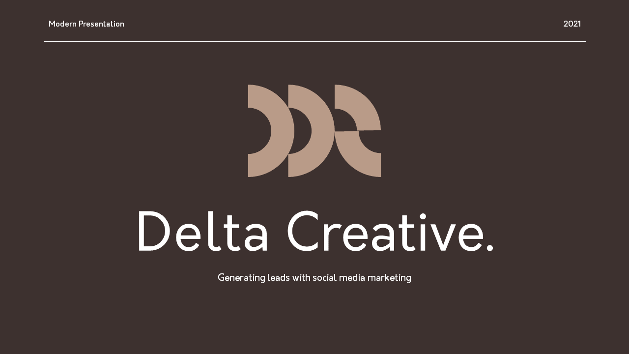 DELTA - Pitch Deck Powerpoint