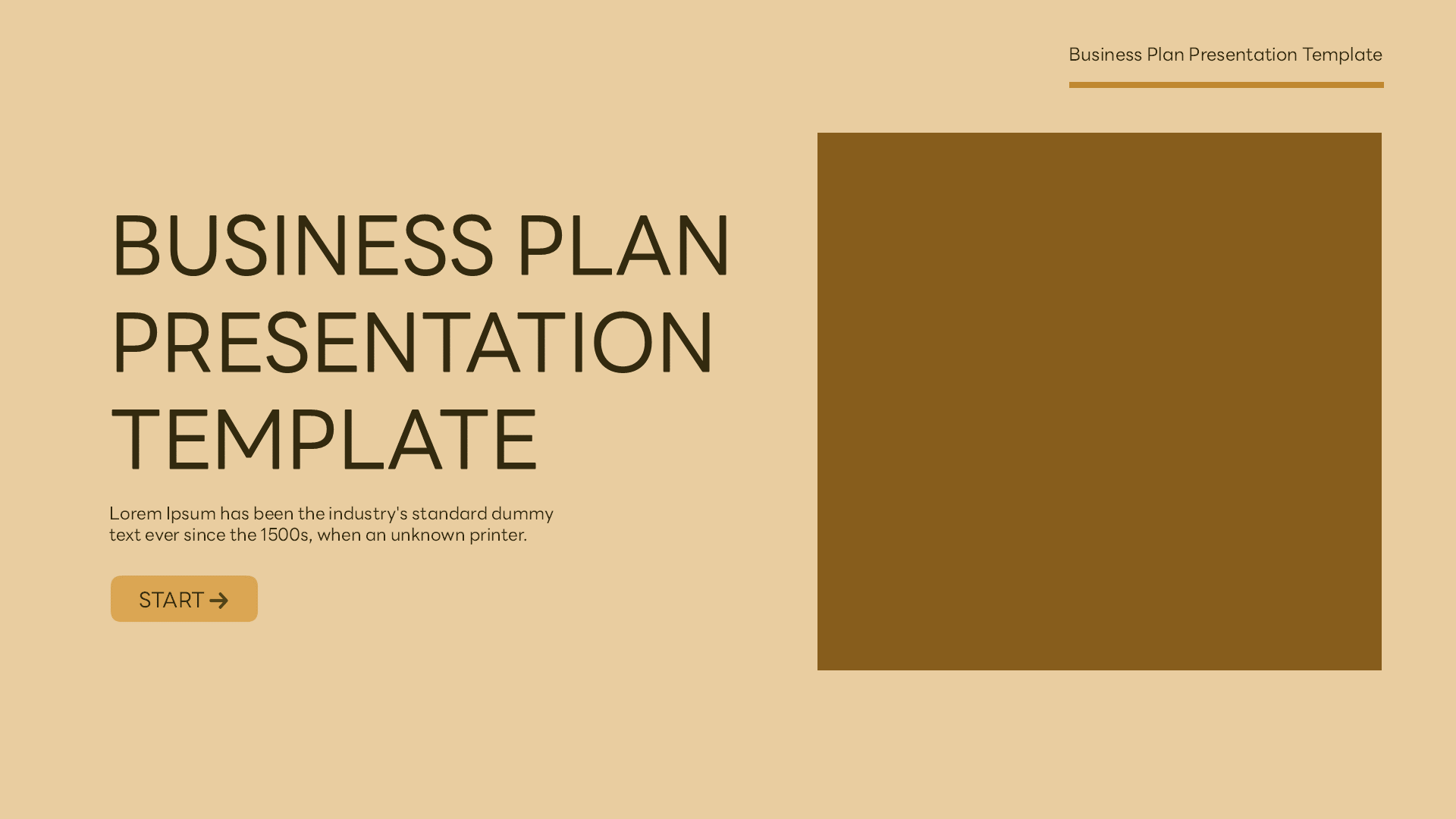 Business Plan Keynote Template