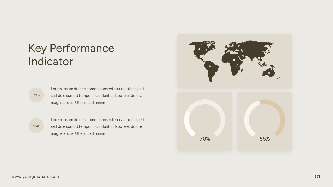 Key Performance Indicator Infographic PowerPoint