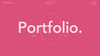 Portfolio Presentation Template